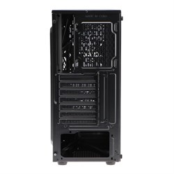 Корпус ExeGate Miditower EVO-8243, без БП, ATX, 2хUSB 2.0, 1хUSB 3.0, подсветка, чёрный - фото 51386470
