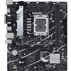Материнская плата Asus PRIME B760M-K D4, LGA1700, B760, 2хDDR4, HDMI, VGA, mATX - фото 51386599