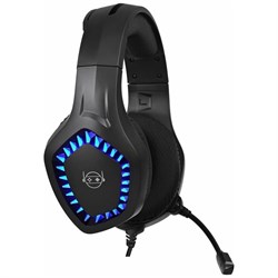 Наушники Saibot ZX-3, игровые, микрофон, USB, 2xJack 3.5 мм, чёрно-синие - фото 51386649