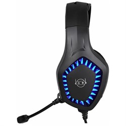 Наушники Saibot ZX-3, игровые, микрофон, USB, 2xJack 3.5 мм, чёрно-синие - фото 51386650