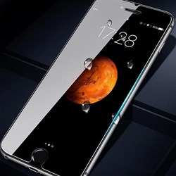 Защитное стекло 2.5D Luazon для iPhone 6/6S, полный клей - фото 51387133