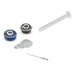 Швейная машина Luazon LSH-01, 4 Вт, портативная, 4хАА (не в комплекте), белая - фото 51387161