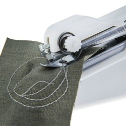 Швейная машина Luazon LSH-01, 4 Вт, портативная, 4хАА (не в комплекте), белая - фото 51387164