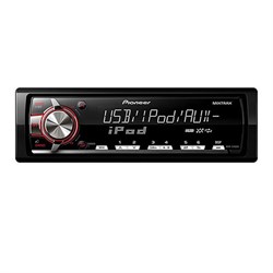 Автомагнитола Pioneer MVH-X460UI 1DIN 4x50Вт - фото 51387232