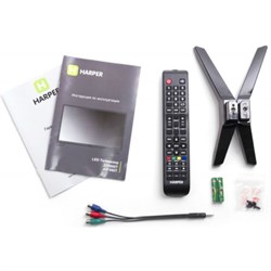 Телевизор Harper 43F660T, 43", 1920x1080, DVB-T2, 3xHDMI, 1xUSB, черный - фото 51387622