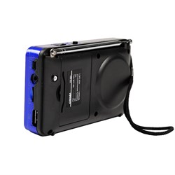 Радиоприемник "Сигнал" РП-222, 220 В, аккумулятор 400 мАч, USB, SD, дисплей - фото 51387763