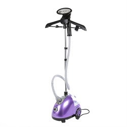 Отпариватель Galaxy GL 6205, напольный, 1700 Вт, 1500 мл, 40 г/мин, фиолетовый - фото 51388055