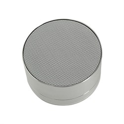 Портативная колонка Luazon LAB-05, 3 Вт, 520 мАч, Bluetooth, USB, microSD, microUSB, серебристый - фото 51388067