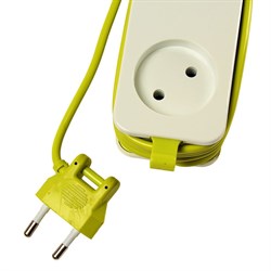 Удлинитель Uniel, 1 розетка, 1.3 м, без з/к, 4 USB (2.1 A) - фото 51388364