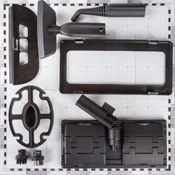 Пароочиститель микс Bort BDR-2300-R, 2100 Вт,  45 г/мин, нагрев 360 с, 1.5 л, белый - фото 51388800