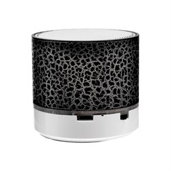 Портативная колонка Luazon LAB-30, 3 Вт, 520 мАч, microSD, цвет чёрный мрамор - фото 51388990