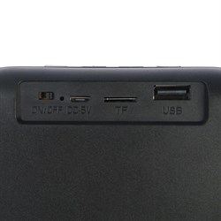 Портативная колонка Luazon LAB-39, 3 Вт, 400 мАч, Soft Touch, синяя - фото 51389122