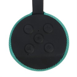 Портативная колонка Luazon LAB-52, 6 Вт, microSD, AUX, USB, зелёная - фото 51389127