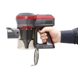 Пылесос Tesler Pure Storm 2000, вертикальный, беспроводной, 130 Вт, 0.8 л, красный - фото 51389635