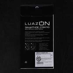 Защитное стекло 9D LuazON для Honor 10i, полный клей, 0.33 мм, 9Н, чёрное - фото 51389728