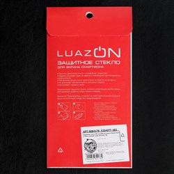 Защитное стекло 9D LuazON для Xiaomi Redmi Note 7/7Pro, полный клей, 0.33 мм, 9Н - фото 51389763