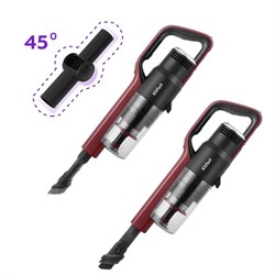 Пылесос Kitfort КТ-561, вертикальный, беспроводной, 500 Вт, 0.53 л, чёрно-красный - фото 51389805