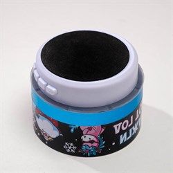 Колонка портативная новогодняя «Зажги этот год», Bluetooth, USB, 6.9×6.9×5.2 см - фото 51390028