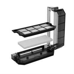 Робот-пылесос Kitfort КТ-566, 25 Вт, сухая/влажная уборка, 0.5 л, 90-120 мин, чёрный - фото 51390062