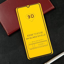 Защитное стекло 9D LuazON для Samsung Galaxy A41 (6.1"), полный клей, 0.33 мм - фото 51390158