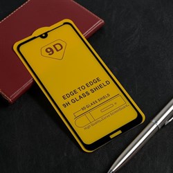 Защитное стекло 9D LuazON для Huawei Y7 2019/Y7 Prime 2019/Y7 Pro (6.26"), 0.33 мм, 9H - фото 51390285