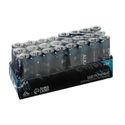 Набор батареек алкалиновых (щелочных) Luazon, AA, LR6, 24 штуки - фото 51390539