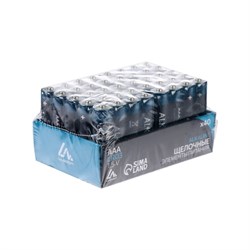 Набор батареек алкалиновых (щелочных) Luazon, AAA, LR03, 40 штук - фото 51390550