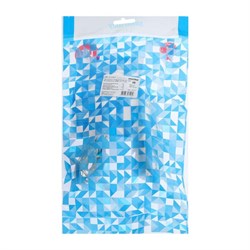 Удлинитель Smartbuy, 3 розетки, 5 м, 6 А, 1300 Вт, ШВВП 2×0.75 мм², без заземления, белый - фото 51390574