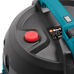 Пылесос Bort BSS-1525, 1500/300 Вт, сухая/влажная уборка, 25 л, чёрный - фото 51391701