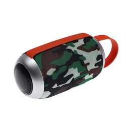 Портативная колонка Luazon LAB-54, 10 Вт, 1200 мАч, microSD, AUX, USB, хаки - фото 51392148