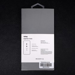 Защитное стекло 2.5D TFN для Samsung M22, полный клей, чёрная рамка - фото 51392193