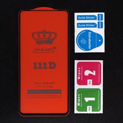 Защитное стекло 2.5D TFN для Xiaomi Redmi Note 10T, полный клей, чёрная рамка - фото 51392203