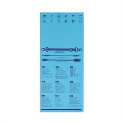 Портативная колонка Hoco HC2, 10 Вт, 2400 мАч, BT5.0, microSD, USB, AUX, FM-радио, синяя - фото 51392247