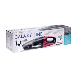 Пылесос Galaxy LINE GL 6290, 60/10 Вт, сухая уборка, 0,4 л, 3 насадки, АКБ, красный - фото 51392271