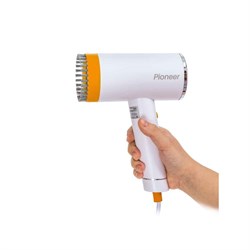 Отпариватель Pioneer SH109, ручной, 1000Вт, 100 мл, 20 г/мин, цвет серебристо-оранжевый - фото 51392349
