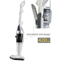 Пылесос Pioneer VC465S 3в1, вертикальный, паровой, 1500Вт, цвет чёрно-белый - фото 51392519
