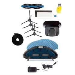 Робот-пылесос Pioneer VC705R, 24Вт, сухая/влажная уборка, цвет чёрный - фото 51392551