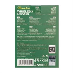 Портативная колонка Borofone R6, 10 Вт, BT5.0, AUX, FM, microSD, USB, 1200 мАч, цвет хаки - фото 51392727