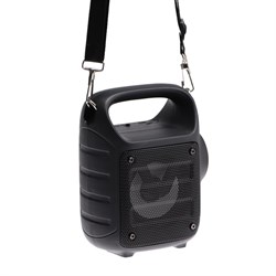 Портативная колонка Soundmax SM-PS5010B, 8Вт, 1200мАч, FM, BT 5.0, microSD, подсветка,фонарь - фото 51392785