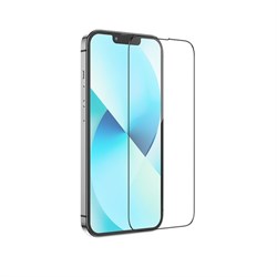 Защитное стекло Hoco A27, для iPhone 13 mini, анти отпечатки, анти царапины, чёрное - фото 51393006
