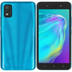Смартфон ITEL A17, 5.0", 1 Гб, 16 Гб, 5 Мп, microSD, 2400 мАч, голубой - фото 51393675