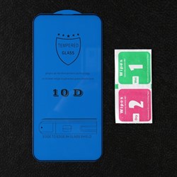 Защитное стекло Innovation 2D, для iPhone 13 Pro Max, полный клей, чёрная рамка - фото 51394105