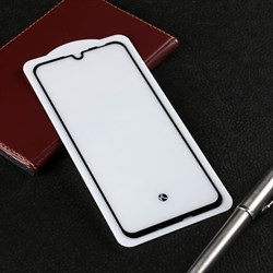 Защитное стекло Krutoff для Samsung S21 FE, полный клей, черное - фото 51394203