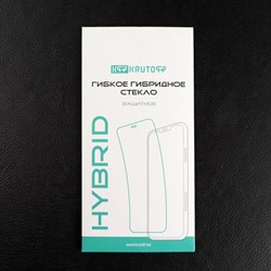 Защитное стекло Krutoff, для Tecno Camon 19, гибридное, полный клей - фото 51394394