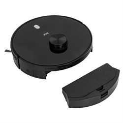 Робот-пылесос jvc JH-VR520, 24 Вт, сухая и влажная уборка, 0.6/0.4 л, чёрный - фото 51394471