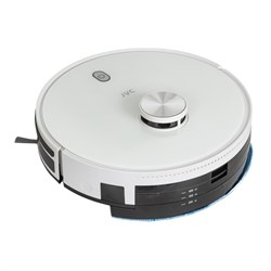 Робот-пылесос jvc JH-VR520, 24 Вт, сухая и влажная уборка, 0.6/0.4 л, белый - фото 51394485