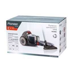 Пылесос Pioneer VC355C, циклонный, 2100Вт, 2,5 л, цвет красный - фото 51394587