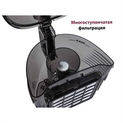 Пылесос Pioneer VC355C, циклонный, 2100Вт, 2,5 л, цвет красный - фото 51394592