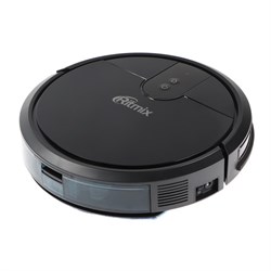 Робот-пылесос RITMIX VC-030WB, 20 Вт, сухая/влажная уборка, 0.38 л, 120 мин, чёрный - фото 51394935