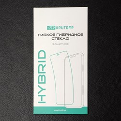 Защитное стекло Krutoff, для Realme C31, гибридное, гибкое, полный клей - фото 51394965